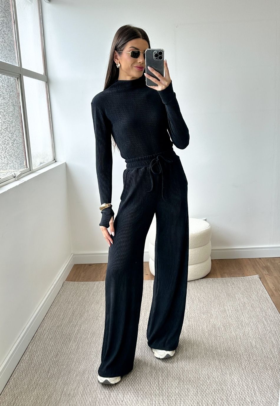 Conjunto Anarruga Comfy Inverno Preto