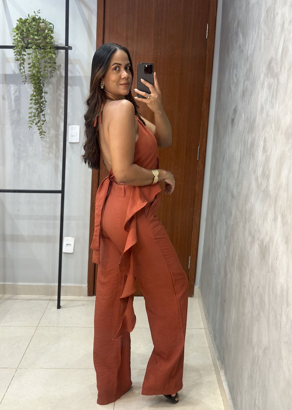 CONJUNTO CROOPED E CALÇA