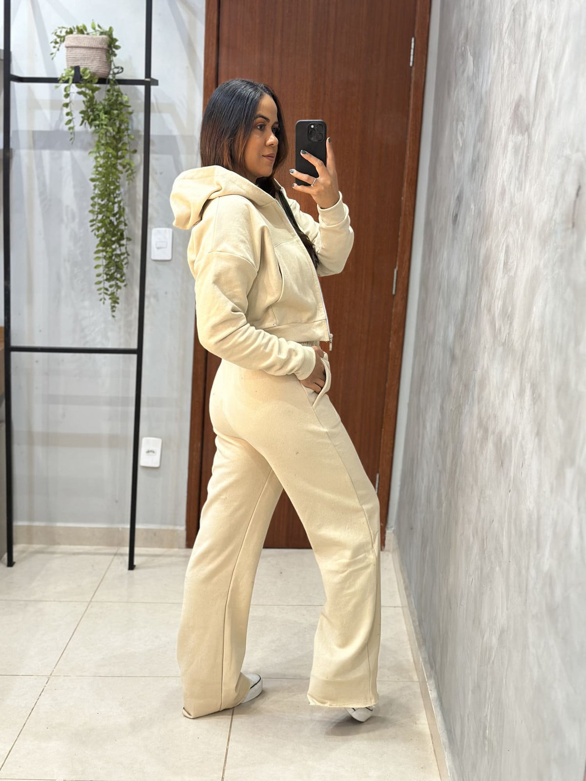 CONJUNTO MOLETON ZIPER